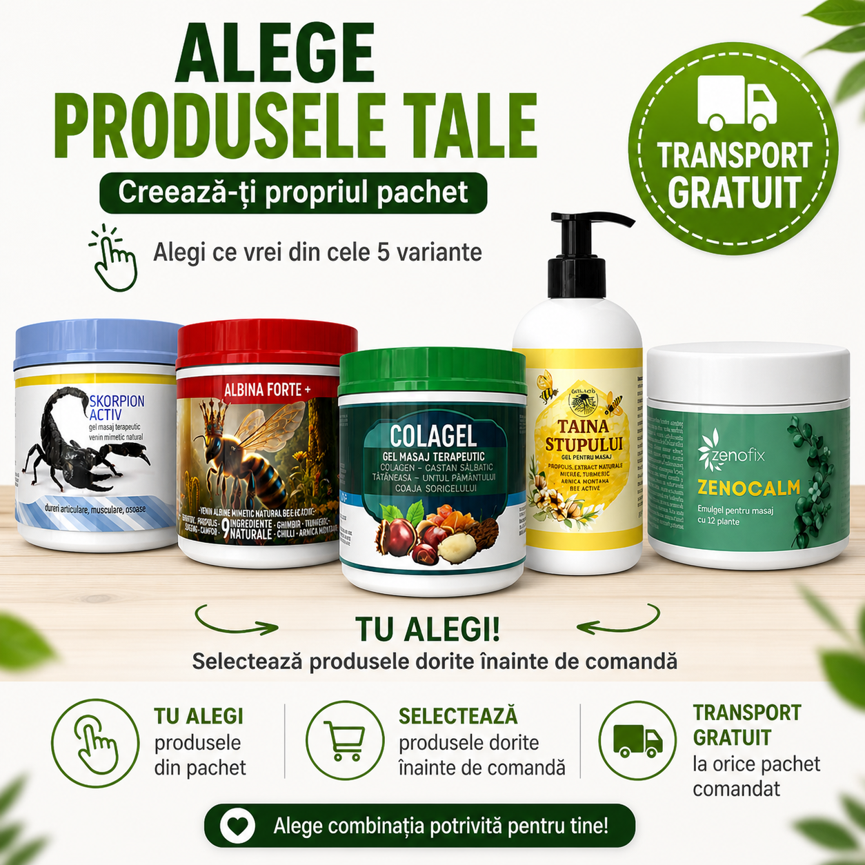 Pachet-Alege Produsul Dorit