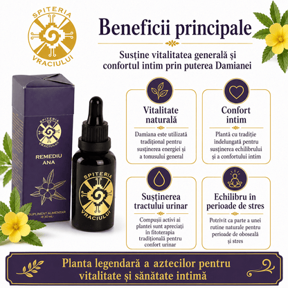 Remediu Natural Potență și Sănătate Intimă – Afrodisiac ANA | 30ml