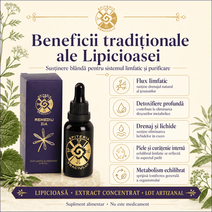 Remediu Natural Tonic Limfatic – ZIA | 30ml