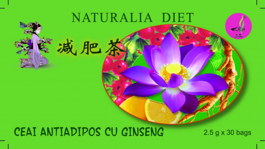 Ceai antiadipos de slabit cu Ginseng