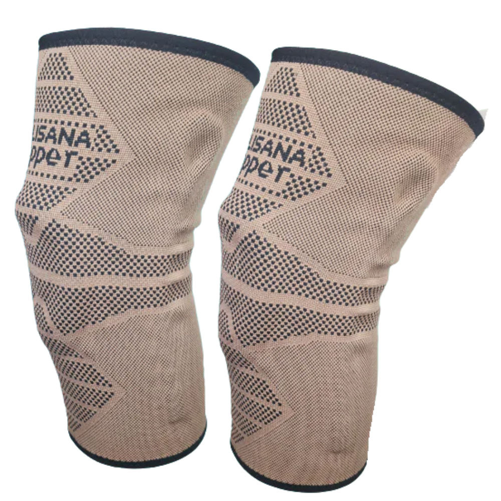 Set 2 Genunchiere Copper